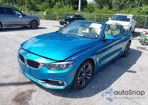 2020 BMW 430I from USA, damaged, VIN WBA4Z1C03L5R39849